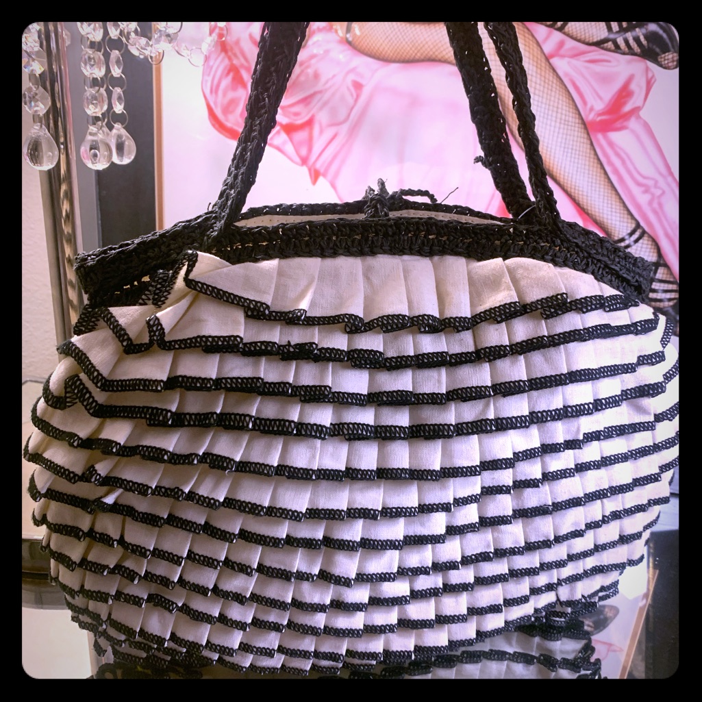 Ruffled Handbag